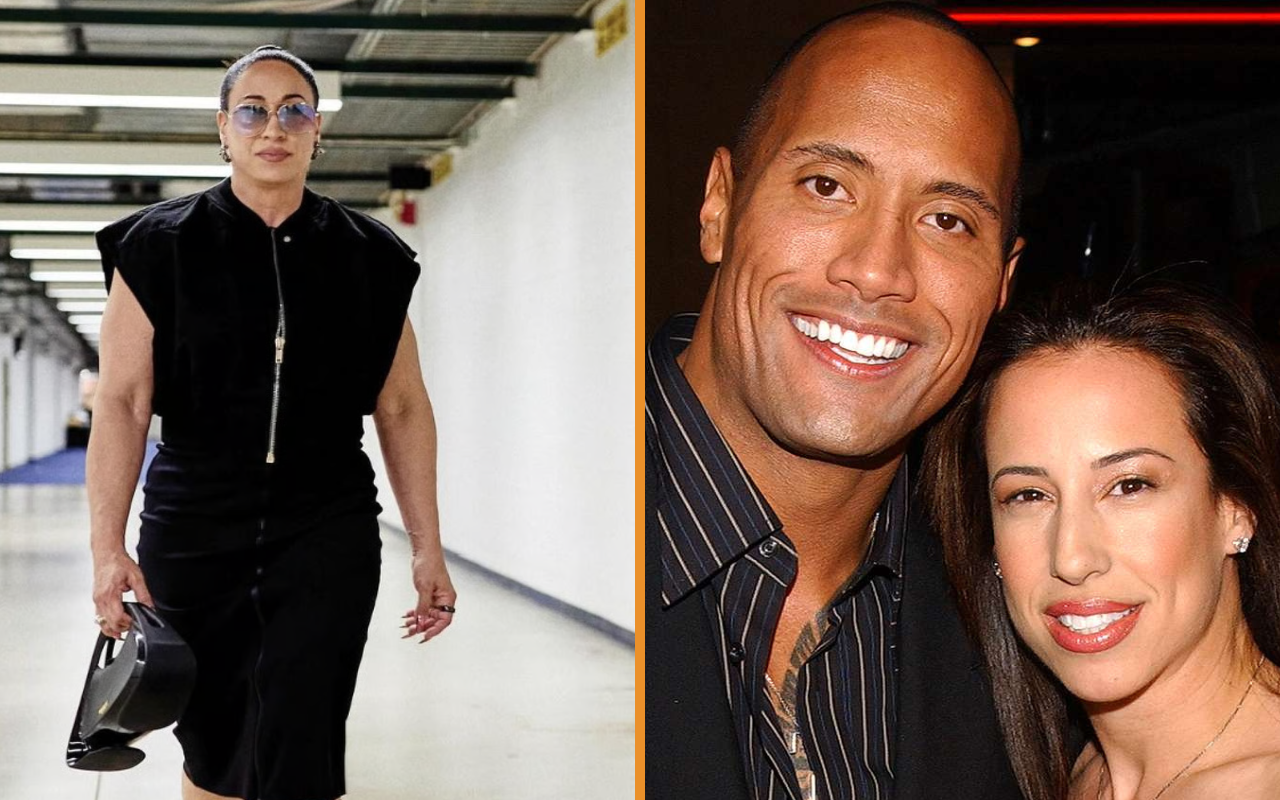 the rock's ex wife
